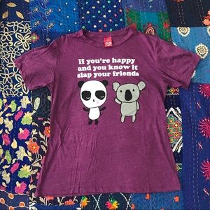 Loyal Army Purple Friends Tee Size XXL